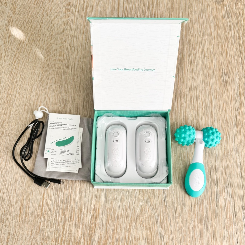 LaVie warming lactation massagers and roller